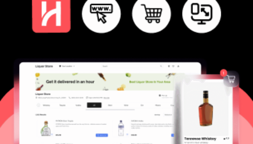 alcohol delivery platform