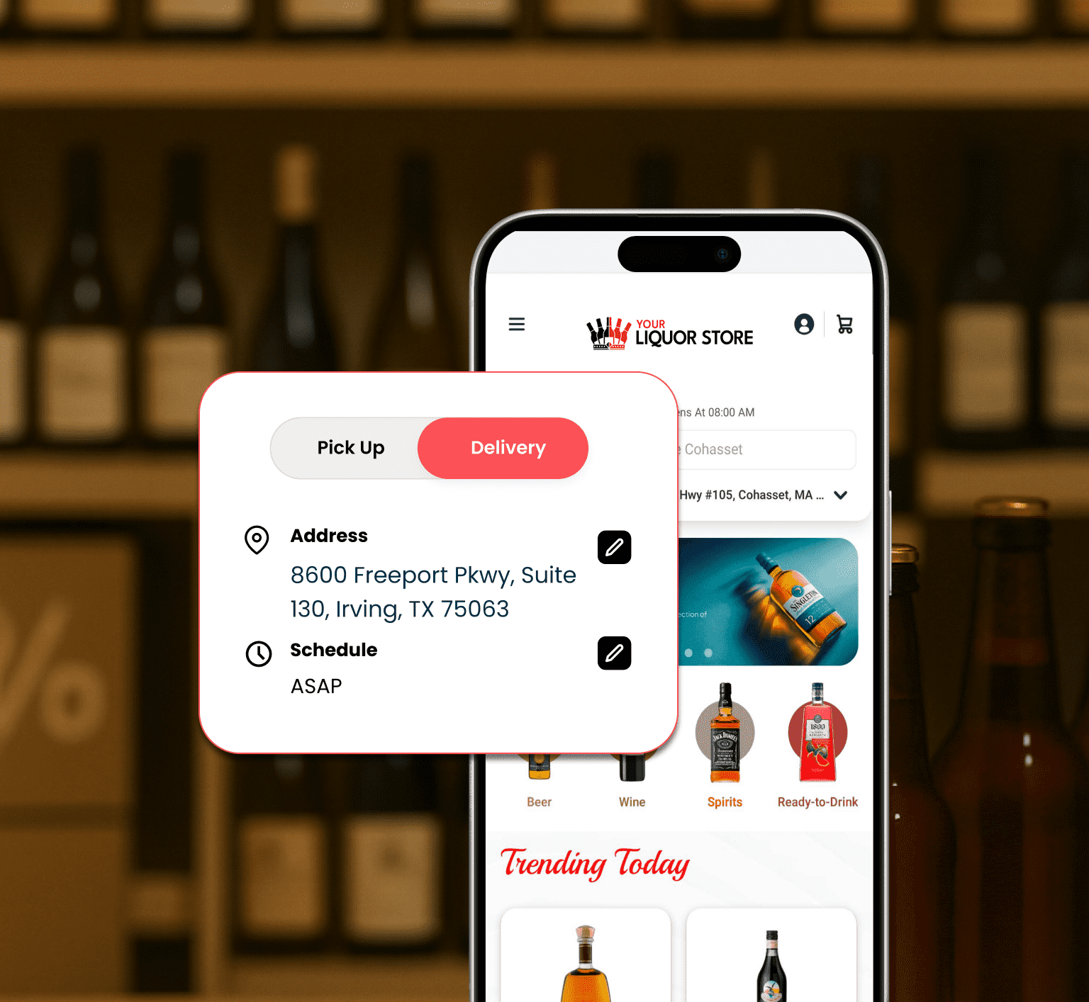 Give Live Updates on Pickup &amp Delivery